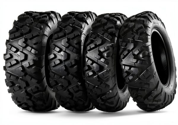 MaxAuto UTV Mud Tire Package 27x9-14 and 27x11-14-0