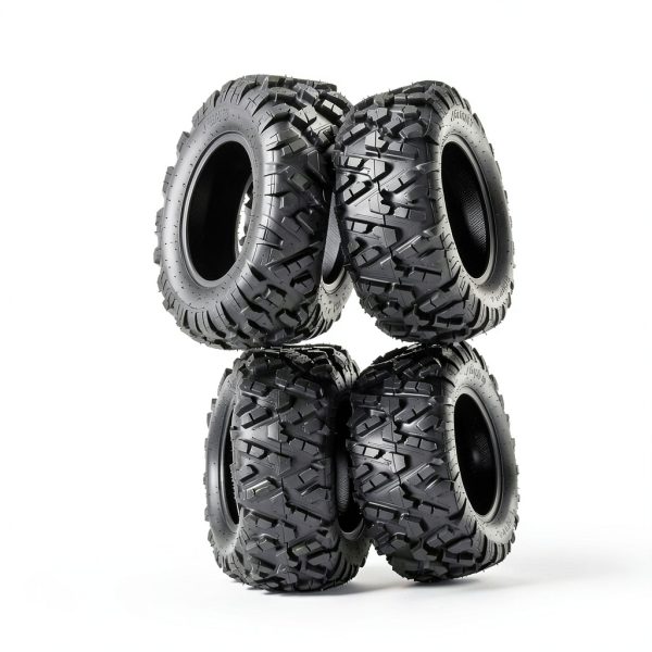 MaxAuto UTV Mud Tire Package 27x9-14 and 27x11-14-3