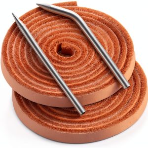 Baseball Glove Restring Yuomeaz Leather Lace-0