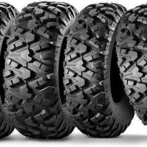 MaxAuto 25x8-12 Front ATV Mud Tires for UTV-0