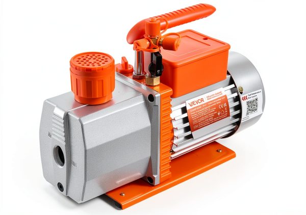 VEVOR 3/4 HP HVAC Vacuum Pump 7 CFM Rotary Vane-8