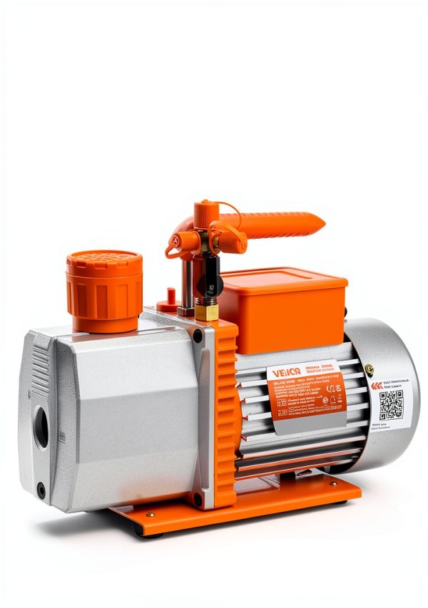VEVOR 3/4 HP HVAC Vacuum Pump 7 CFM Rotary Vane-2
