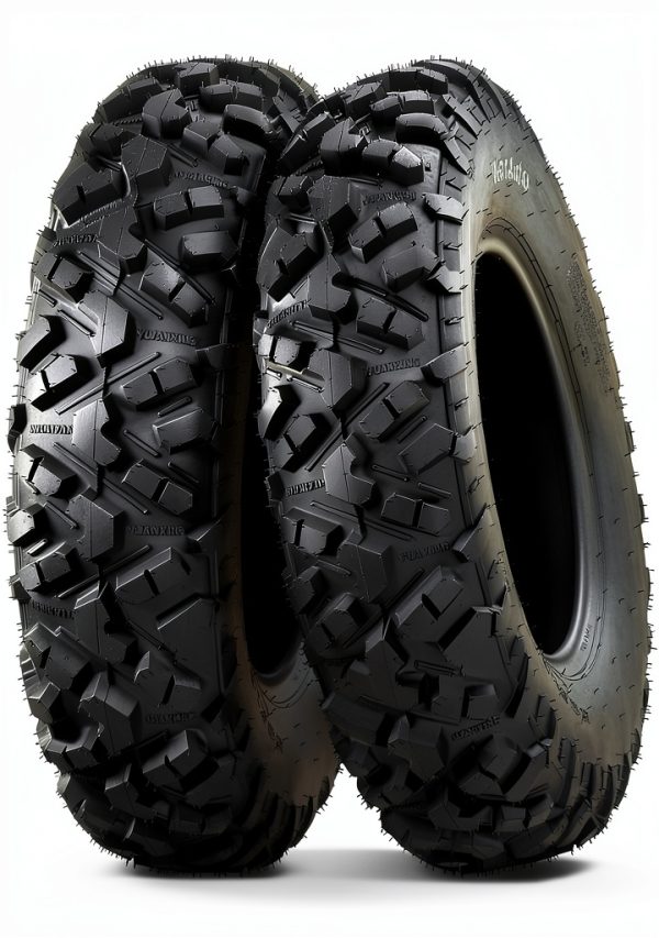 MaxAuto 25x8-12 Mud Tire UTV Front 6 Ply-0