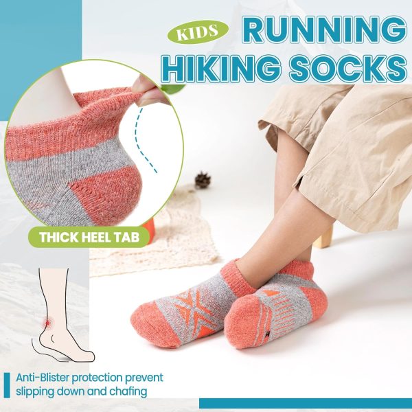 Merino Kids Ankle Socks BrandX Comfortable Thermal-2