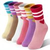 Girls Athletic Basketball Socks by BrandName-0
