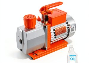 VEVOR 3/4 HP HVAC Vacuum Pump 7 CFM Rotary Vane-0