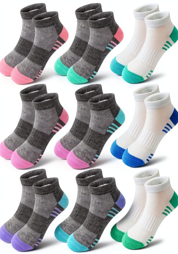 Girls Athletic Socks KidFit 12 Pair Pack-0