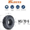HALBERD ATV Trail Tires 145/70-6*2 Universal Fit-2