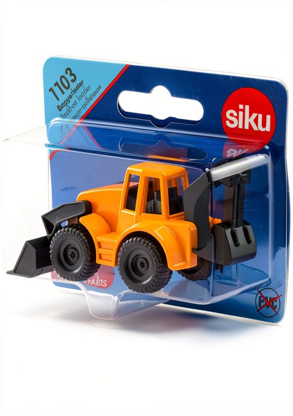 Siku Backhoe Loader Toy Metal Model for Kids-6