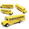 Restroma Mini School Bus Pull Back Toy Yellow 5.5 x 1.4 x 1.5 Inch-1