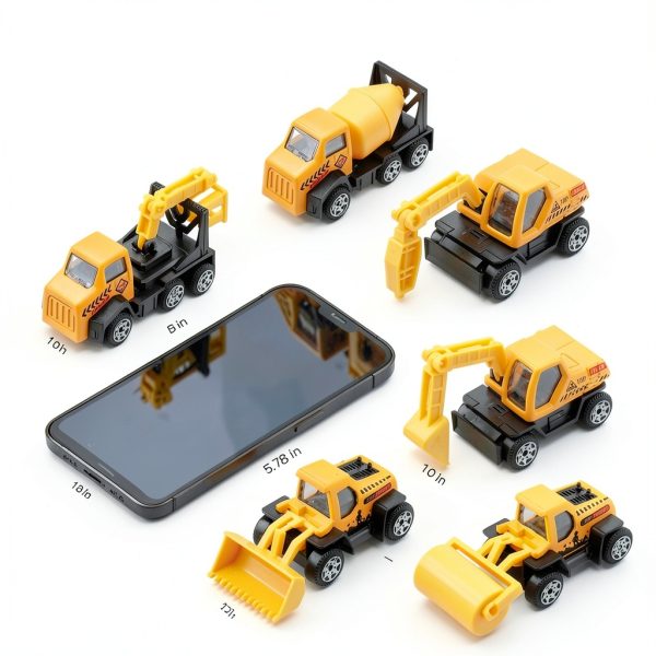 Toy Construction Vehicles TOY Life Mini Set Kids-7