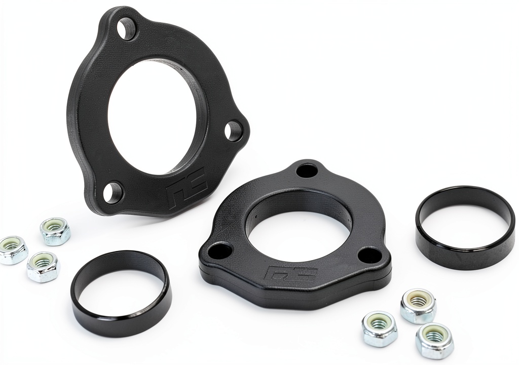 Rough Country Upper Strut Spacer installed on a lifted truck