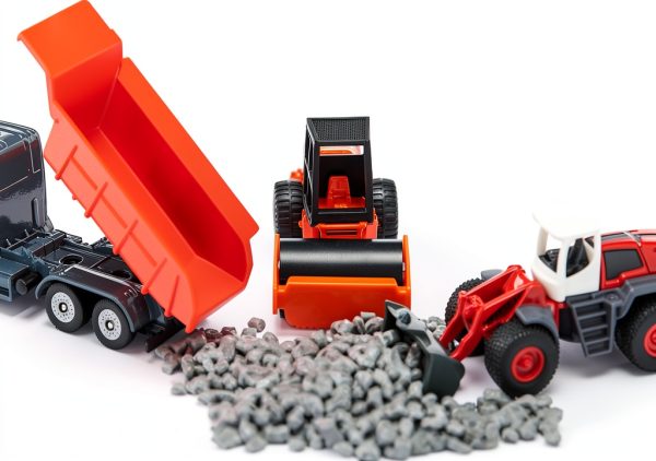 Siku Road Building Set Metal Construction Toys-4