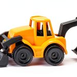 Siku Backhoe Loader Toy Metal Model for Kids-0