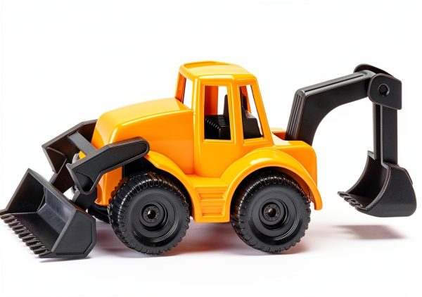 Siku Backhoe Loader Toy Metal Model for Kids-0