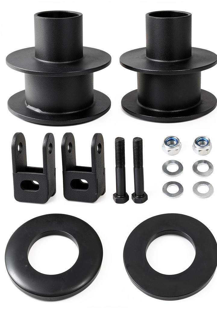 Installing RiAiCiING front leveling kit on a Ford F250