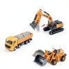 Construction Toy Set Bulldozer Excavator Dump Truck Unimoly 8833-2