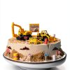 Mini Construction Toy Set LE BAN TOYS 12-Piece Durable Vehicles-2