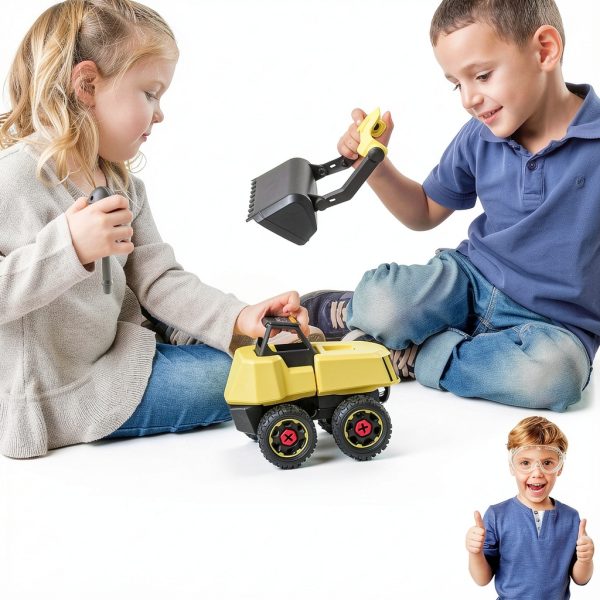 Front Loader Toy by red tool box ltd. Construction Set OL_TT002-SY-5