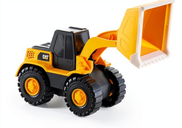 Funrise CAT Construction Front Loader Toy 10" Lights & Sounds-1