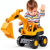 Nuytghr Inertia Driven Excavator Toy – Vehicle for Children-8