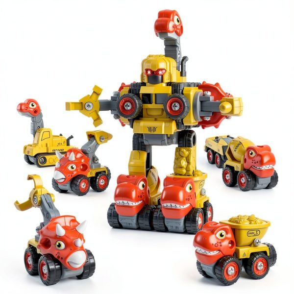 PRUUSKY Toy Construction Vehicle Figure LM910-B for Ages 0-5-6