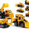 Mini Construction Toy Set LE BAN TOYS 12-Piece Durable Vehicles-0