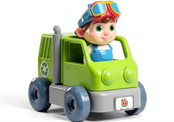 Construction Vehicle Toy Just Play Figure 961253 Small Soft Baby Toy-2