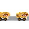 Bigefeixu 988W Construction Toy Set with Excavator, Dump Truck & Crane-3