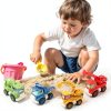 Bigefeixu 988W Construction Toy Set with Excavator, Dump Truck & Crane-4