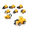 Restroma Mini Construction Vehicle Set 48pcs Kids Toy Trucks-1