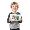 Bigefeixu 988W Construction Toy Set with Excavator, Dump Truck & Crane-6