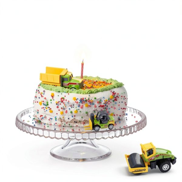 LLT Mini Construction Vehicle Set TRKS6 10.5 Inch Toy Trucks-5