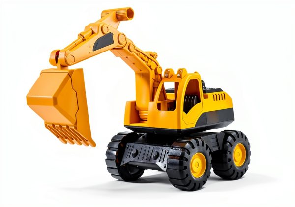 Nuytghr Inertia Driven Excavator Toy – Vehicle for Children-1