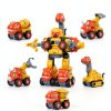 PRUUSKY Toy Construction Vehicle Figure LM910-B for Ages 0-5-7
