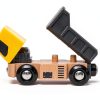 Brio Construction Vehicles Set 63365800 Magnetic Wood Toy for Ages 3+-6