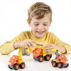 PRUUSKY Toy Construction Vehicle Figure LM910-B for Ages 0-5-4