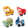 Bigefeixu 988W Construction Toy Set with Excavator, Dump Truck & Crane-2