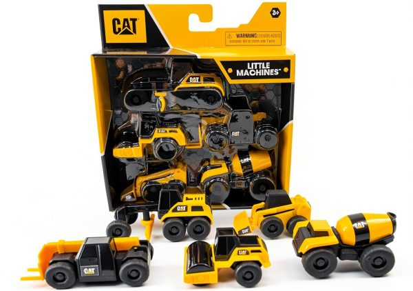 Funrise Mini Construction Vehicle Set 5‑Piece Toy Set for Kids 3+-1