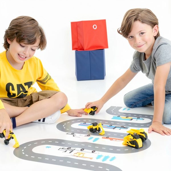 Funrise Mini Construction Vehicle Set 5‑Piece Toy Set for Kids 3+-4