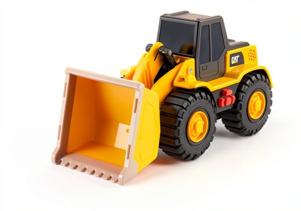 Funrise CAT Construction Front Loader Toy 10" Lights & Sounds-3