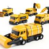 TEMI 5-in-1 Transforming Robot Toy Construction Vehicle Set for Kids-5
