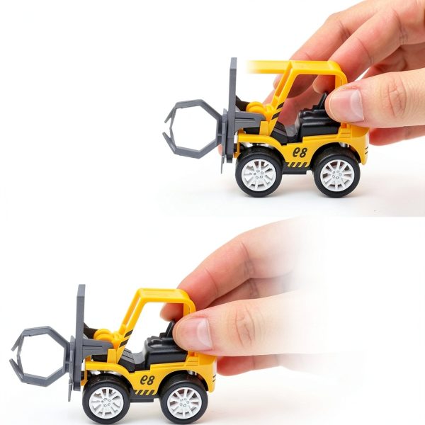 Pull Back Construction Vehicle Set 12-Pack Mini Cars by 3 OTTERS-3