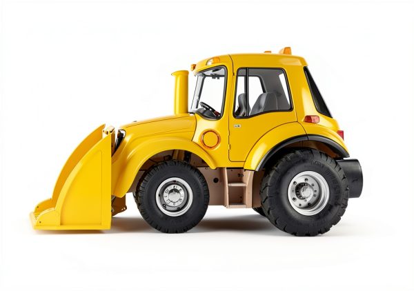 Brio Construction Vehicles Set 63365800 Magnetic Wood Toy for Ages 3+-7