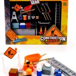 Construction Vehicle Set 18425 by Phoenix Toys with 12 Accessories-0