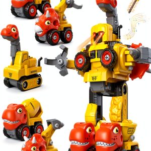 PRUUSKY Toy Construction Vehicle Figure LM910-B for Ages 0-5-0