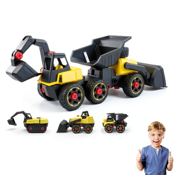 Front Loader Toy by red tool box ltd. Construction Set OL_TT002-SY-6