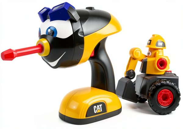 Funrise Cat Playset Vehicle with Motorized Drill Model 83199-0