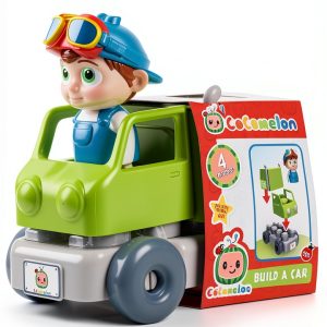 Construction Vehicle Toy Just Play Figure 961253 Small Soft Baby Toy-0