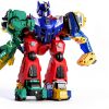 Magnetic Dinosaur Robot Set MT009A 6-in-1 by Mengye Toys-1